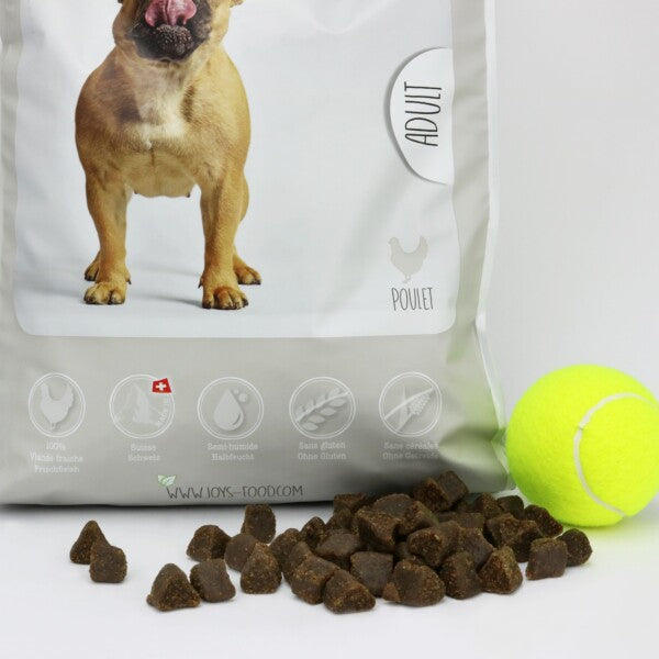Croquettes Semi-Humides pour Chien Adulte – Poulet Frais Suisse